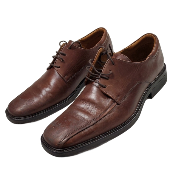 Kenneth Cole Men Dress Lace up Shoes Size 11 - Picture 4 of 13